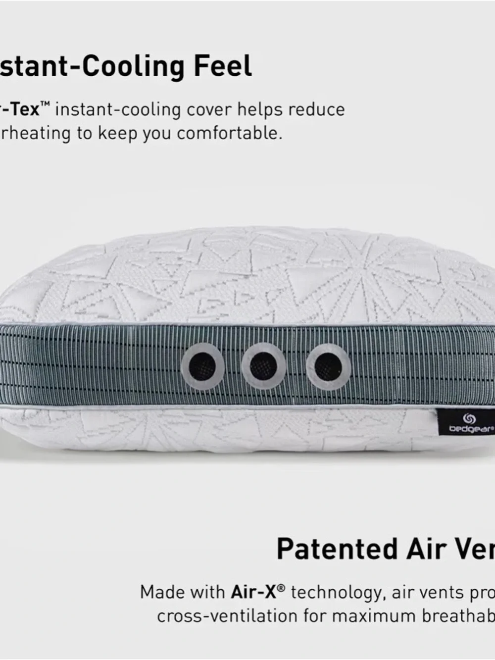 Storm VR Cooling Headset Cushion in White and Gray 2.0 NEW